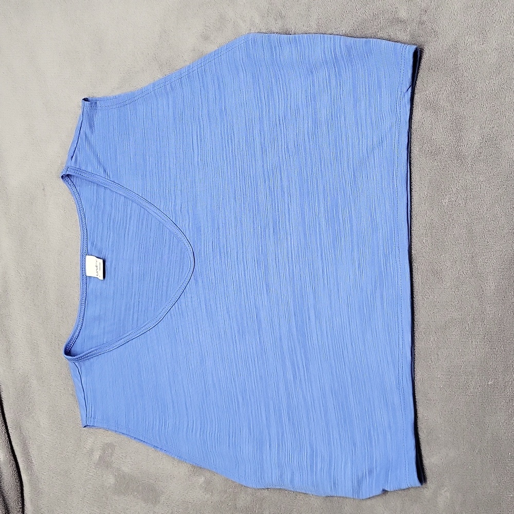 Like New Split Side Crop Tank